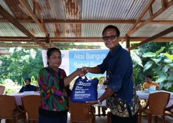 CSR TBIG memberikan layanan kesehatan di Kabupaten Jayapura, Provinsi Papua. (Foto: dok TBIG)