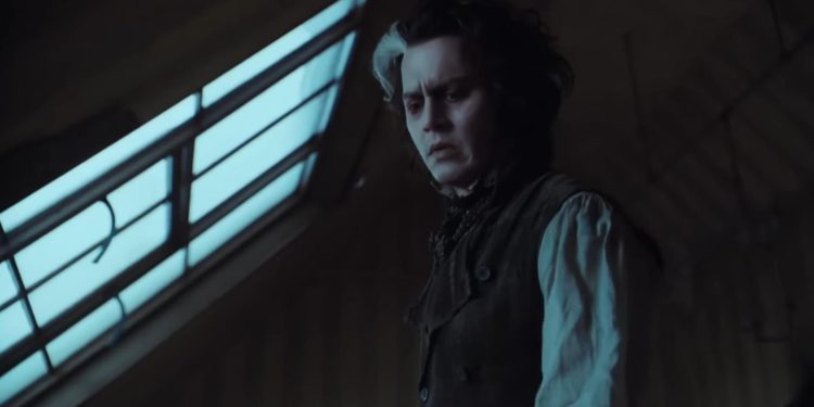 Johnny Depp berperan sebagai Sweeney Todd. Foto: Warner Bros