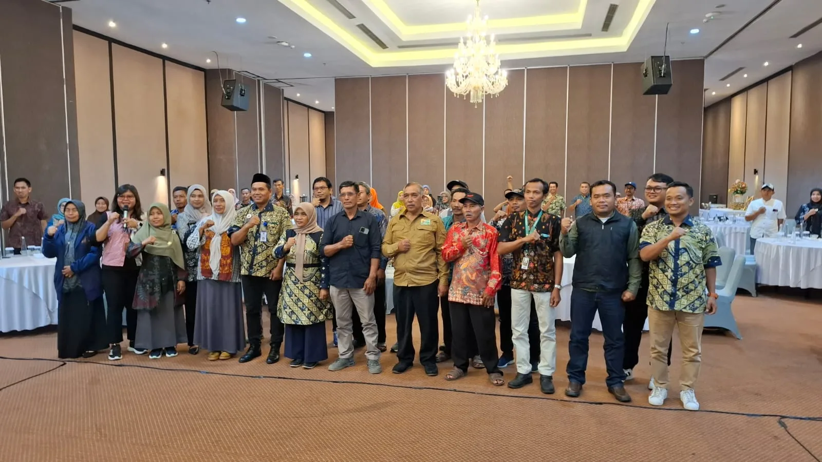 Foto bersama sebelum pelatihan dimulai. Foto: Aisyah Nawangsari Putri