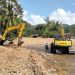 Normalisasi Sungai Tundo di Desa Pujiharjo, Kecamatan Tirtoyudo. Foto: BPBD Kabupaten Malang