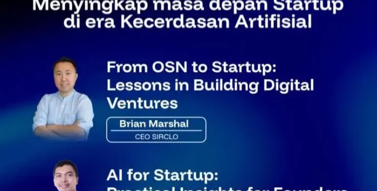 Peluang dan tantangan startup di era kecerdasan artifisial, Komdigi bersama Garuda Spark, Radyalabs, dan Alkademi hadirkan event TirAI Inovasi di Kota Malang. /Foto: Dok.Istimewa