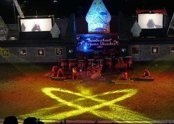Kemeriahan Pentas Padhang Bulan: Gaung Perkusi Wayang. Foto: Diskominfo Kota Batu