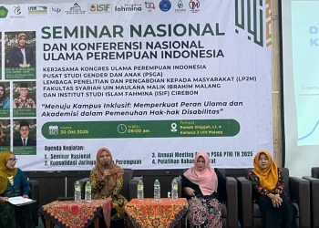 UIN Malang gelar Seminar Nasional dan Konferensi Nasional Ulama Perempuan Indonesia, pertegas komitmen wujudkan kampus inklusif. /Foto: Tugumalang.id/Bagus Rachmad Saputra.