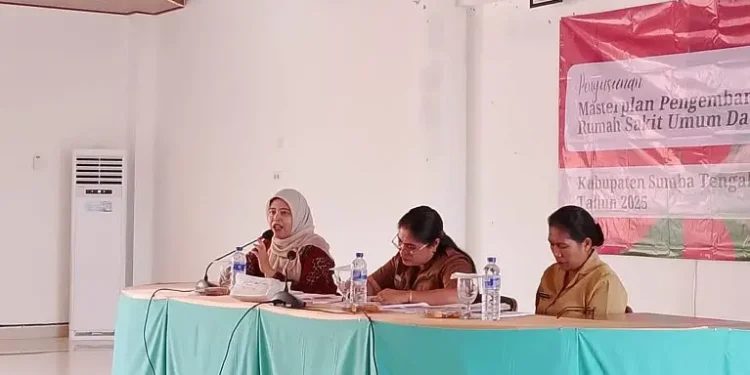 ITN Malang membantu membuatkan masterplan RSUD Waibakul Sumba Tengah. Foto/dok ITN Malang