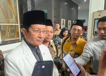 Menteri Agama Republik Indonesia, Prof. Dr. Nasaruddin Umar, M.A meminta semua pihak menghormati peran pondok pesantren usai viralnya konten Trans7 soal pondok pesantren menuai kecaman publik. /Foto: Tugumalang.id/Bagus Rachmad Saputra