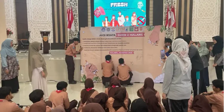kolaborasi FK UM dan SMKN 2 Malang