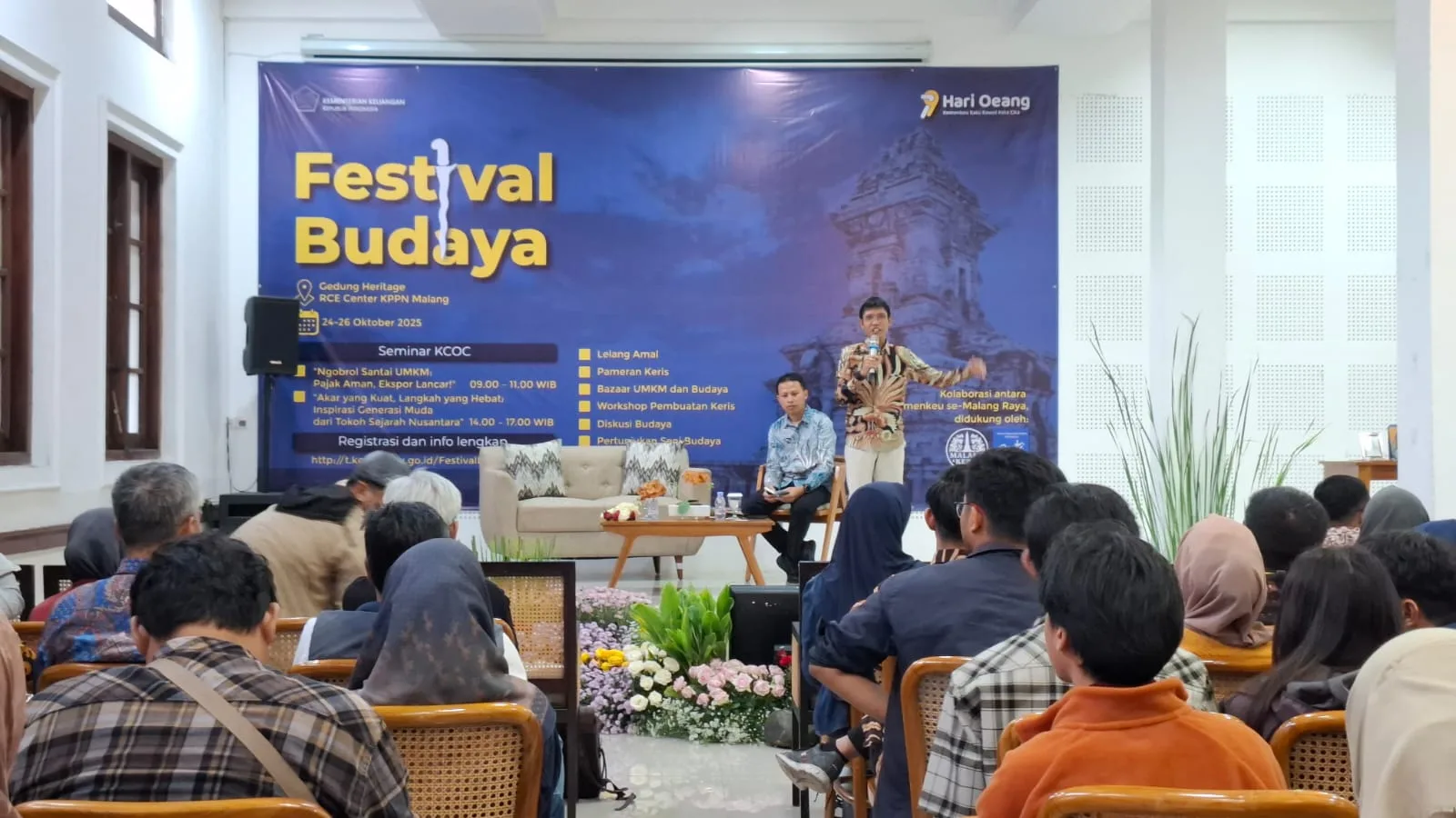 Suasana Pameran Keris dan Pusaka yang digelar Kanwil DJBC Jatim II. Foto: Azmy