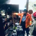 Penanganan kebakaran di lokasi kejadian. Foto: Dok