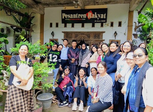 Kunjungan 40 Pendeta Asia ke Pesantren Rakyat Al-Amin. Foto/dok