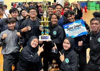 Pencak Silat UIN Malang raih juara umum. Foto/dok UIN Malang