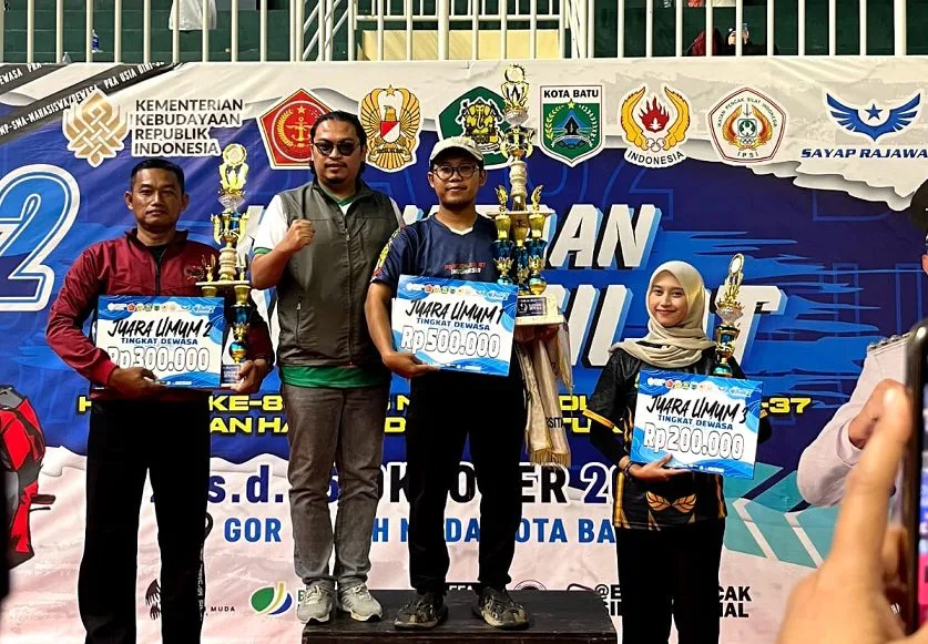 Pencak Silat UIN Malang raih juara umum. Foto/dok UIN Malang