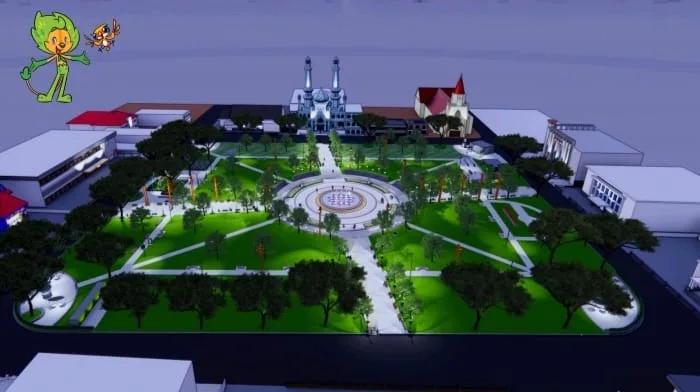 Alun Alun Merdeka Kota Malang