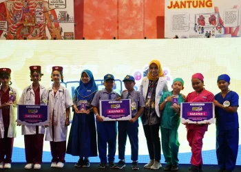 Kompetisi dokter cilik di museum tubuh