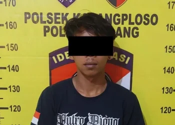 Tersangka curanmor MDS ditangkap polisi meski sempat melakukan perlawanan. Foto: Polres Malang