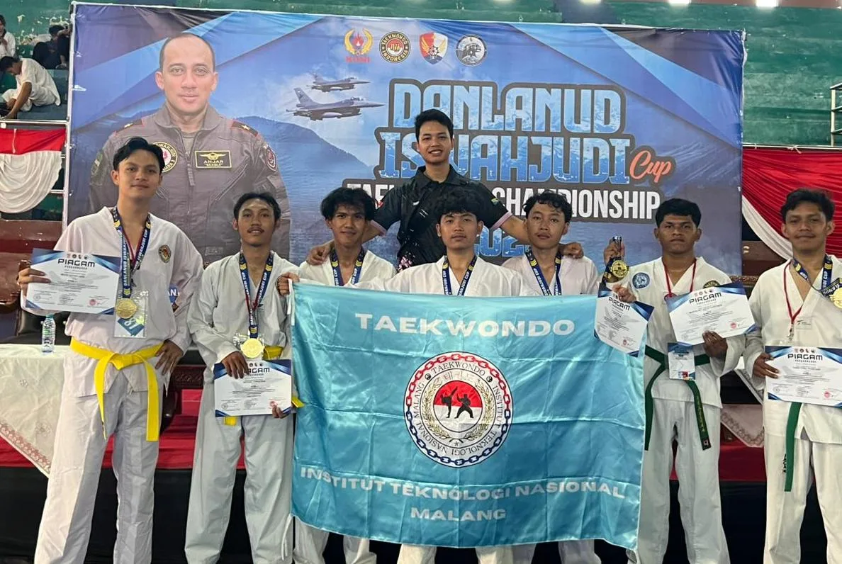 ITN Malang Borong 7 Medali Taekwondo. Foto/dok ITN Malang