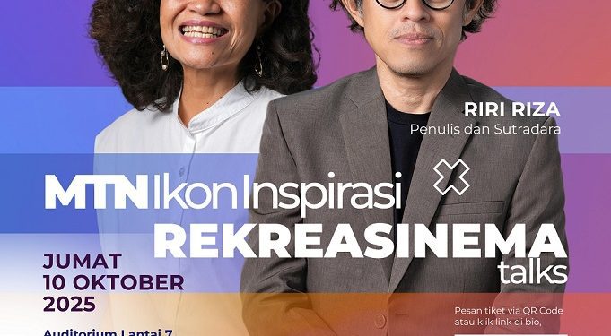 Poster Rekreasinema Talks hadirkan Mira Lesmana dan Riri Riza di Malang. Foto: Dok