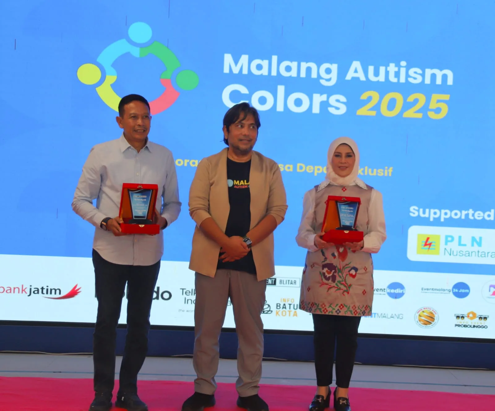 Wali Kota Malang, Wahyu Hidayat dalam acara Malang Autism Colours 2025. (Foto/dok. Prokopim Setda Kota Malang)