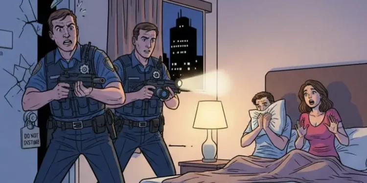 Ilustrasi penggerebekan oknum Polwan Polres Blitar Kota yang diduga selingkuh di hotel di Kota Batu. Foto: Google