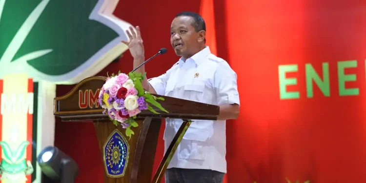 Menteri ESDM Bahlil Lahadalia