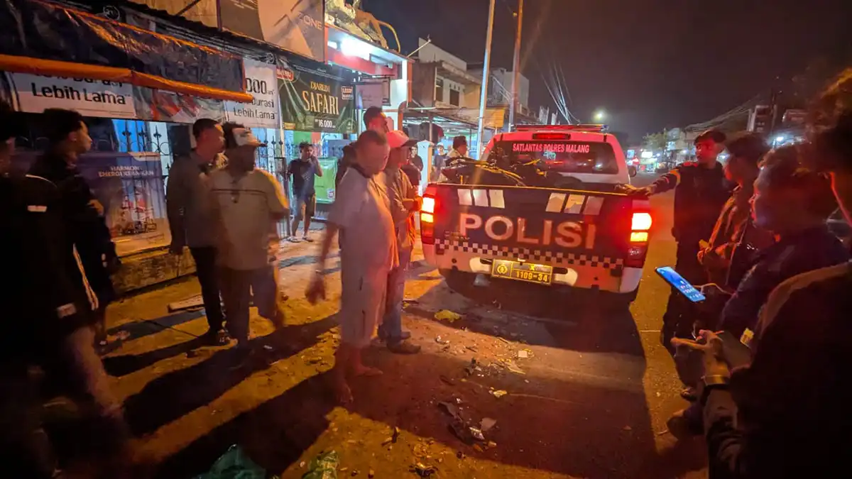 Lokasi kecelakaan 