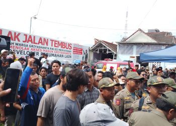 Pembongkaran Tembok Penghubung Jalan Tembus Candi Panggung Kota Malang Tuai Penolakan Warga