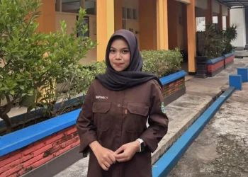 Shelly Ariesta Nafisah, mahasiswa ITN Malang meraih Beasiswa Unggulan di Kemendikbudristek. Foto/dok ITN Malang