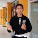Muhammad Yazid Khumaidi mahasiswa ITN Malang Juara 2 Pencak Silat Sambung Roso Aremashter 2025. Foto/dok ITN Malang