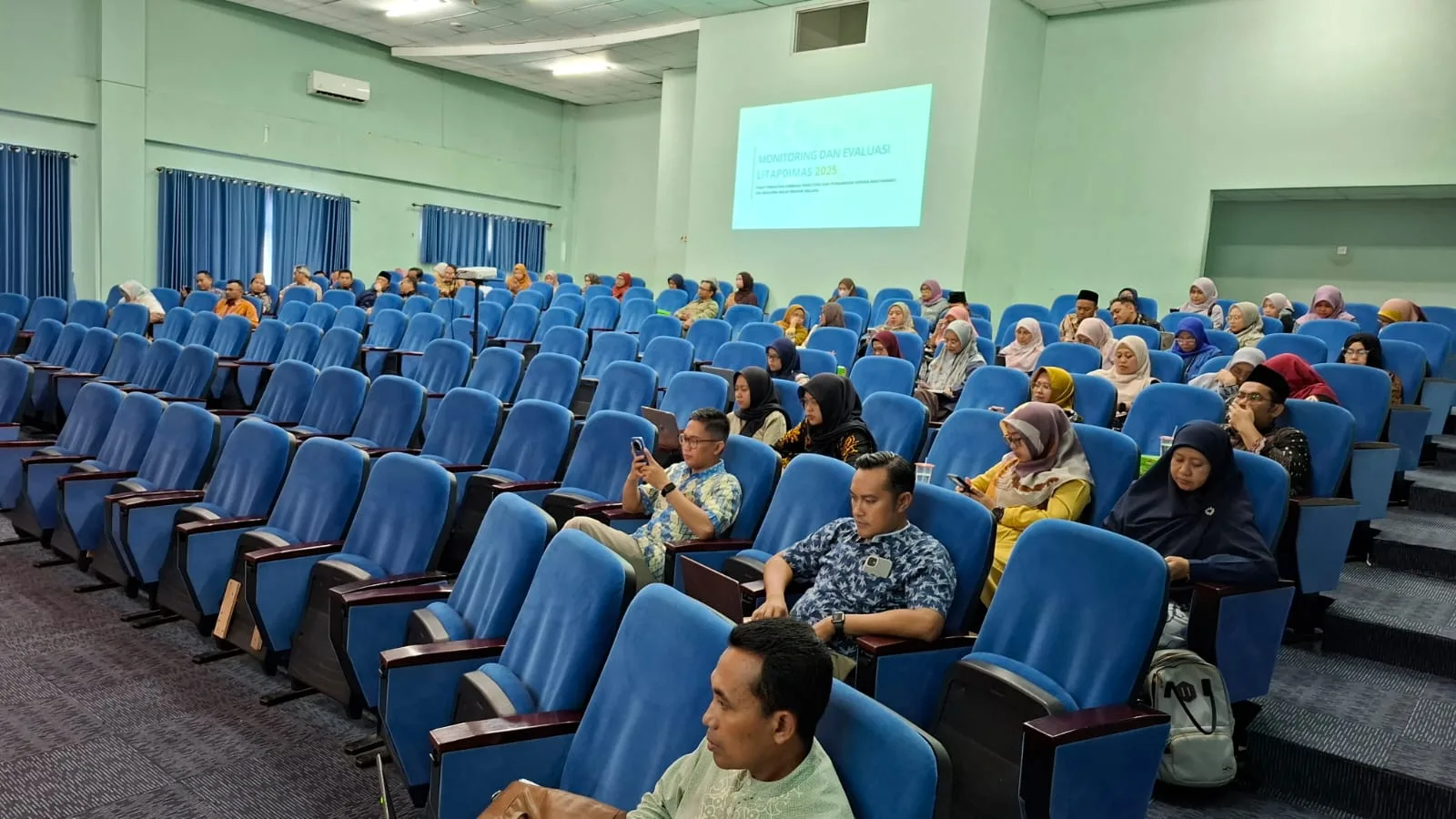 Monitoring dan Evaluasi (Monev) Penelitian Litapdimas 2025 UIN Malang. Foto/dok UIN Malang