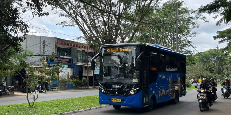 Panduan shelter dan titik pemberhentian Trans Jatim Koridor I Malang Raya lengkap dari Terminal Hamid Rusdi ke Terminal Batu. /Foto: Tugumalang.id/Bagus Rachmad Saputra.