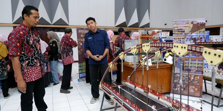 Pemeran karya mahasiswa ITN Malang (dok.)
