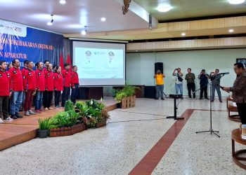 Pengukuhan relawan Damkar Kota Batu hingga aplikasi SIP-Akurat Damkar. Foto: Azmy