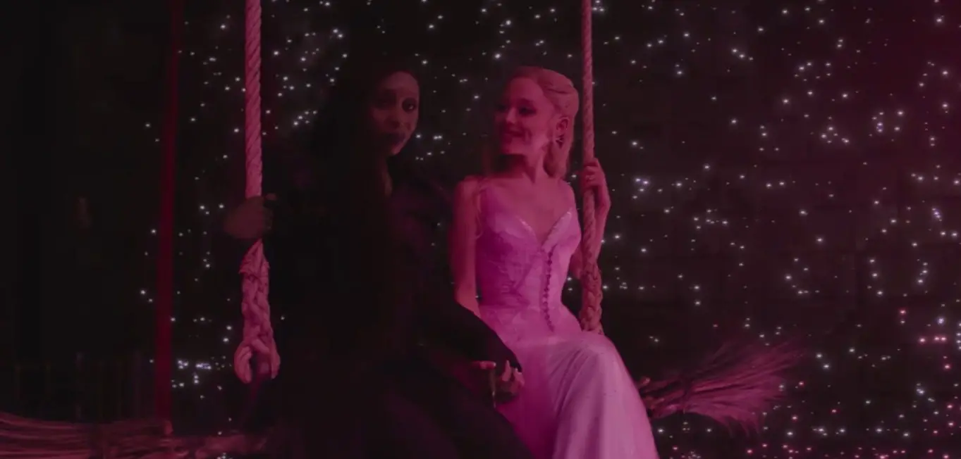 Cuplikan film Wicked: For Good. Foto: Universal Pictures