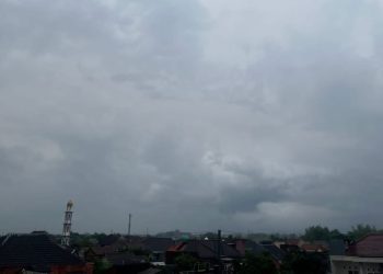Informasi prakiraan cuaca Malang untuk hari Senin, 3 November 2025 yang diperkirakan dalam kondisi hujan ringan sepanjang hari. /Foto: Tugumalang.id/Bagus Rachmad Saputra