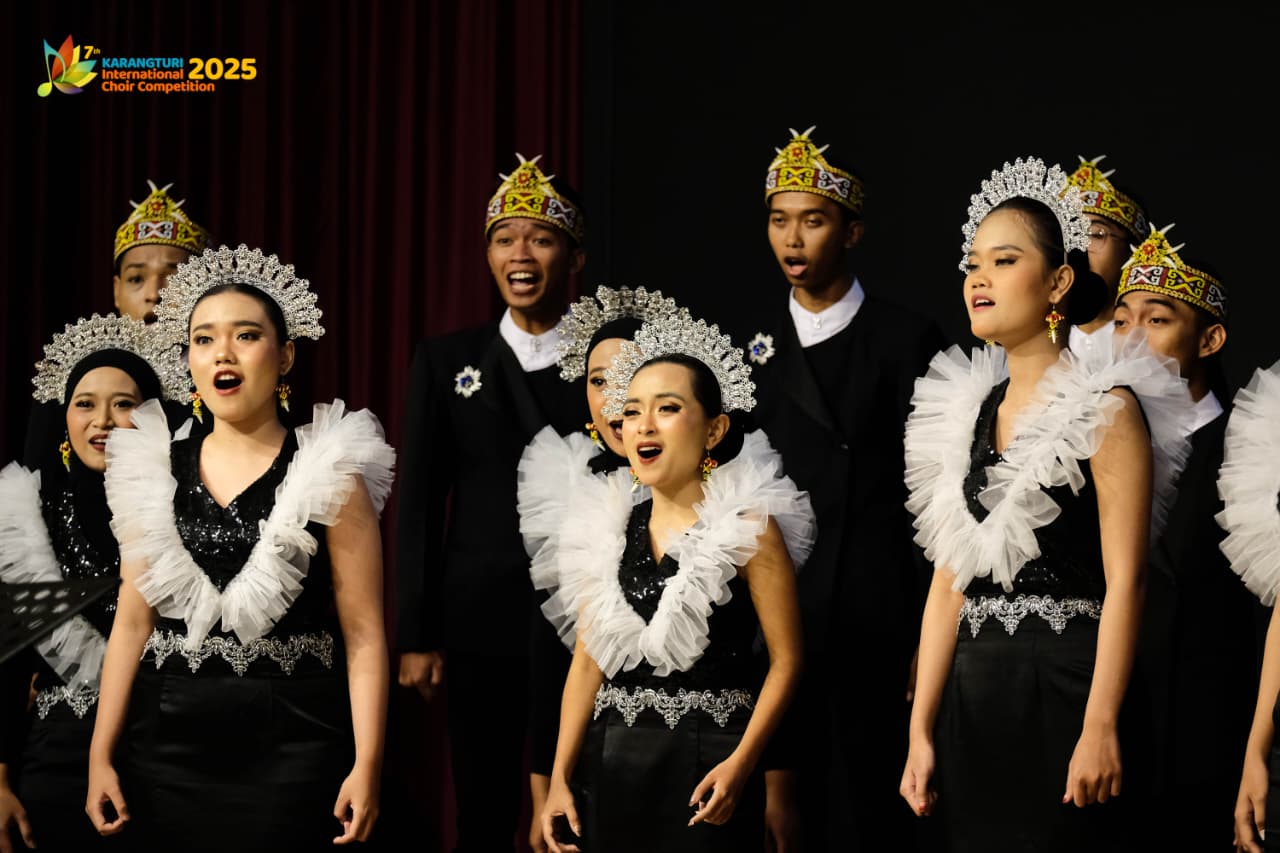 Paduan suara ITN Malang sabet dua medali emas. Foto/dok ITN Malang