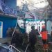 Rumah warga di Dau alami kerusakan akibat terjangan angin puting beliung. Foto: BPBD Kabupaten Malang