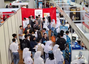 Animo peserta Expo Campus Edufair 2025 di Kota Batu. Foto: Azmy