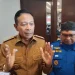 Wali Kota Malang, Wahyu Hidayat mendorong pembentukan Dinas Pemadam Kebakaran Kota Malang. (Foto/M Sholeh)