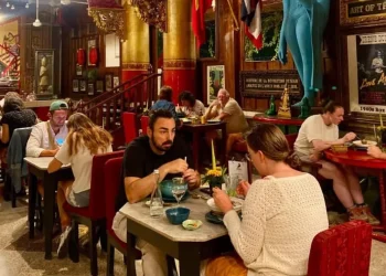 Saigonsan Restaurant & Rooftop salah satu restoran Thiland. Foto: akun instagram @saigon_san