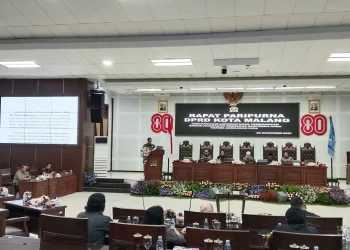 Banggar DPRD Kota Malang menyampaikan rekomendasi strategis untuk APBD 2026. (Foto/M Sholeh)