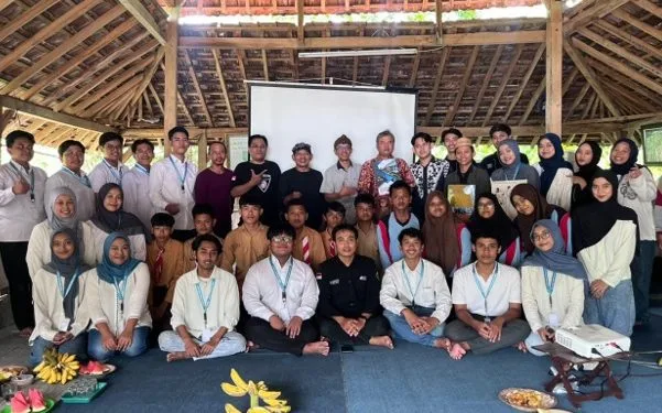 DEMA UIN Malang menginisiasi Kampus Alam di Desa Sidodadi, Kecamatan Gedangan, Kabupaten Malang. Foto/dok UIN Malang