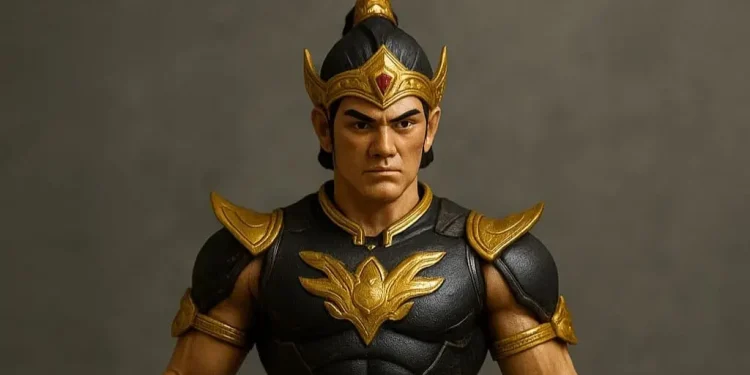 Foto Action Figure dengan AI