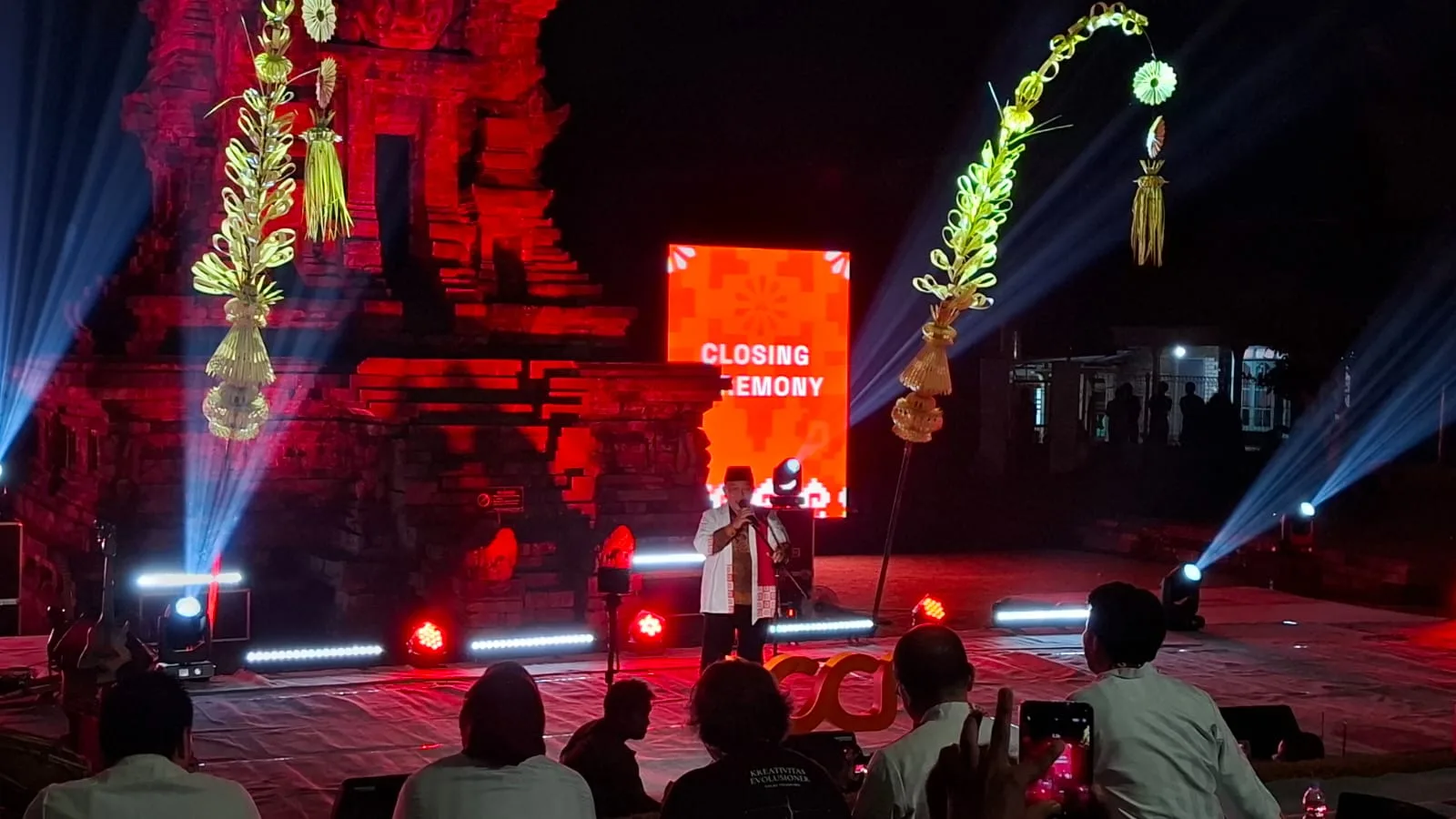 Bupati Malang, Sanusi saat memberikan sambutan. Foto: Aisyah Nawangsari Putri