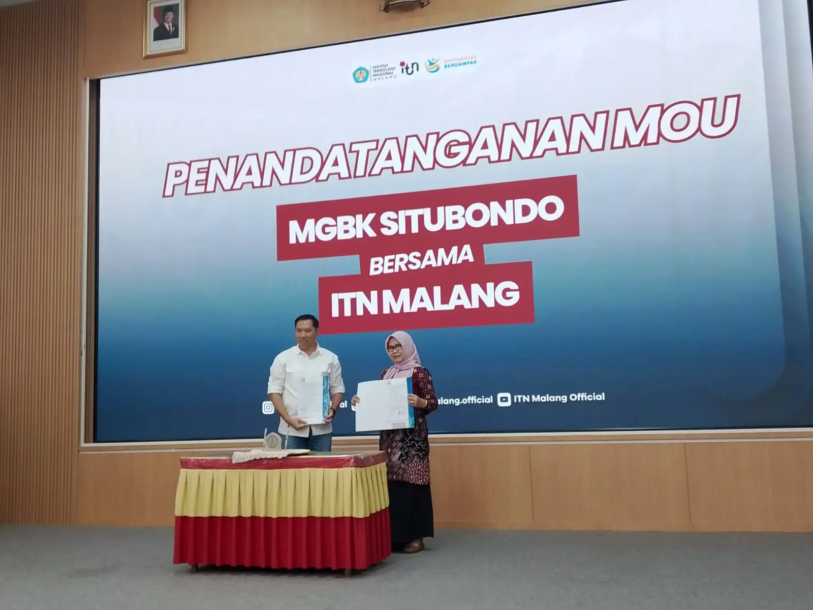 ITN Malang dan MGLB Situbondo menjalin kerjasama strategis (M Sholeh)