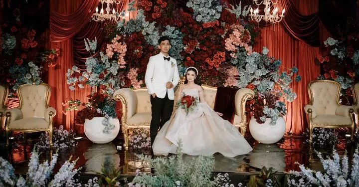 Salah satu dekorasi di Malang. Foto: instagram Mulya indah decoration