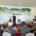Wakil Gubernur Jatim, Emil Dardak memberikan sambutan dalam pembukaan Turnamen Golf Apersi Jatim di Malang. (Foto/M Sholeh)
