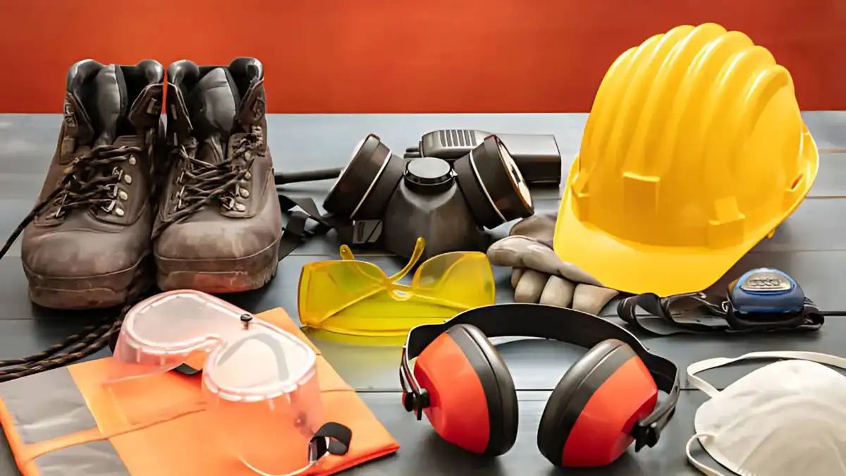 Berbagai perlengkapan safety equipment