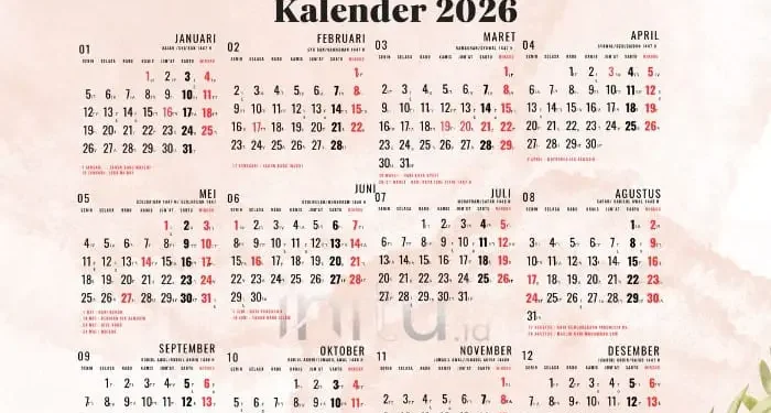 daftar hari libur - Daftar Hari Libur Nasional dan Cuti Bersama Tahun 2026