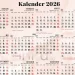 daftar hari libur - Daftar Hari Libur Nasional dan Cuti Bersama Tahun 2026