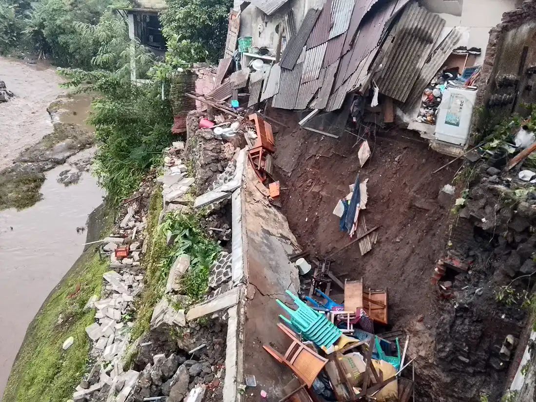 Kondisi rumah warga