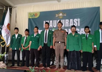 Pelantikan Pimpinan Anak Cabang (PAC) Gerakan Pemuda (GP) Ansor Kecamatan Kedungkandang, Kota Malang. Foto/dok